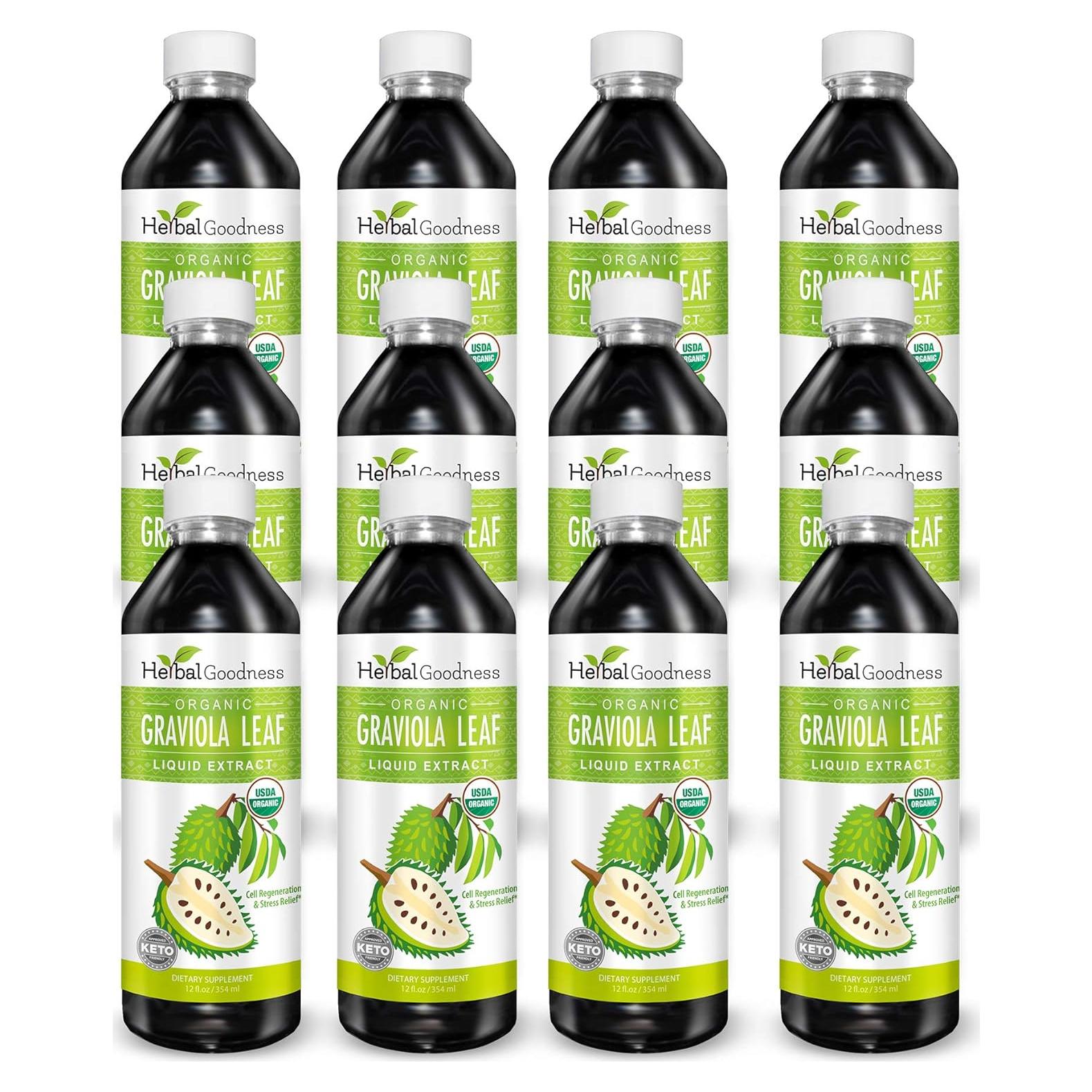 Extracto de Hoja de Graviola Herbal Goodness 15X 12x355ml