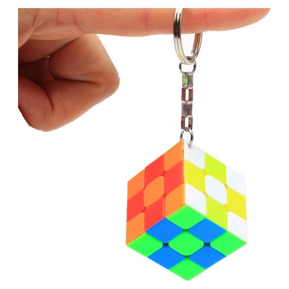 Cubo Llavero Mini 3x3 Yuxin - Ligero y Compacto