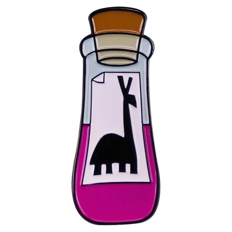 Extracto de Llama Pin de Esmalte Emperador Unisex