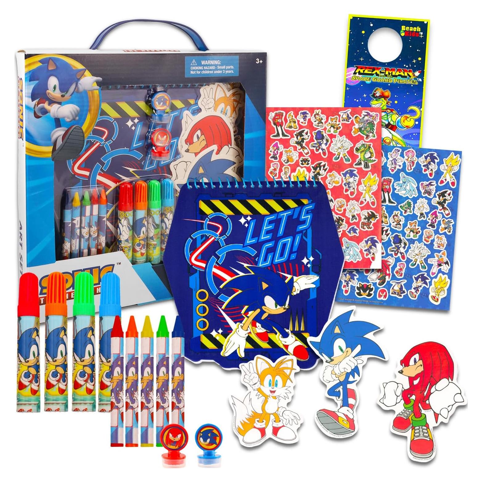 Juego de Arte Sonic The Hedgehog - Kit de 30 Piezas para Niños