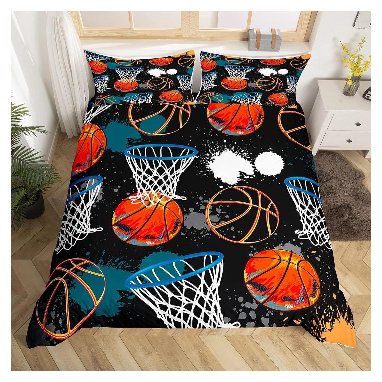 Juego de Funda de Edredón Castle Fairy Individual Baloncesto