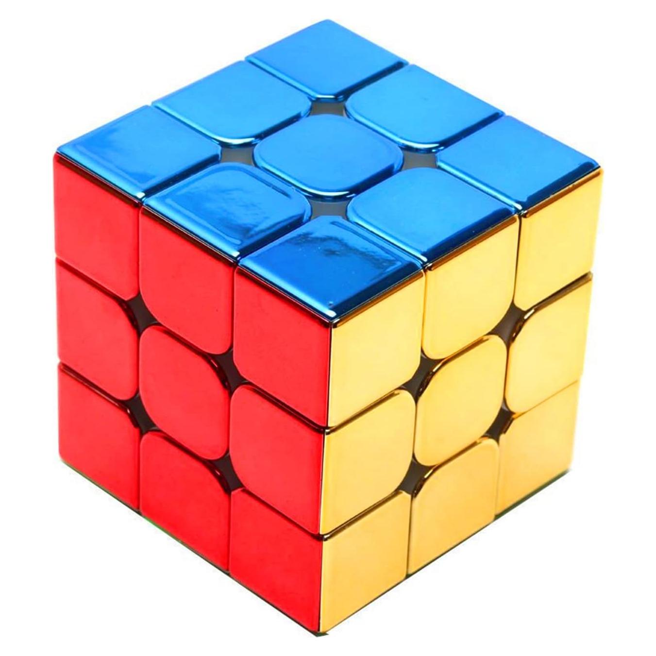 Cubo Mágico Cyclone Boys Metálico 3x3 M Magnético