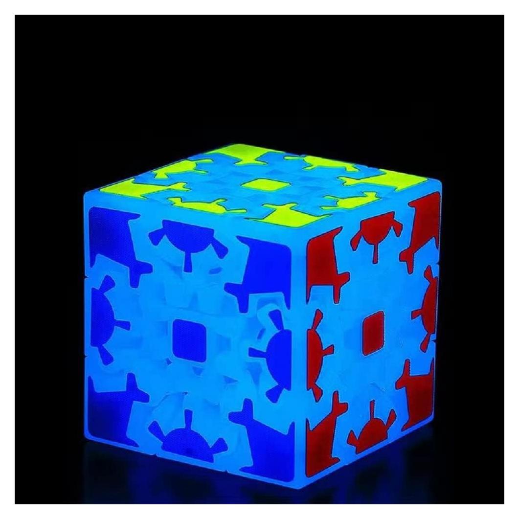 Cubo de Velocidad Fluorescente 3x3 GGear - Brilla en la Oscuridad