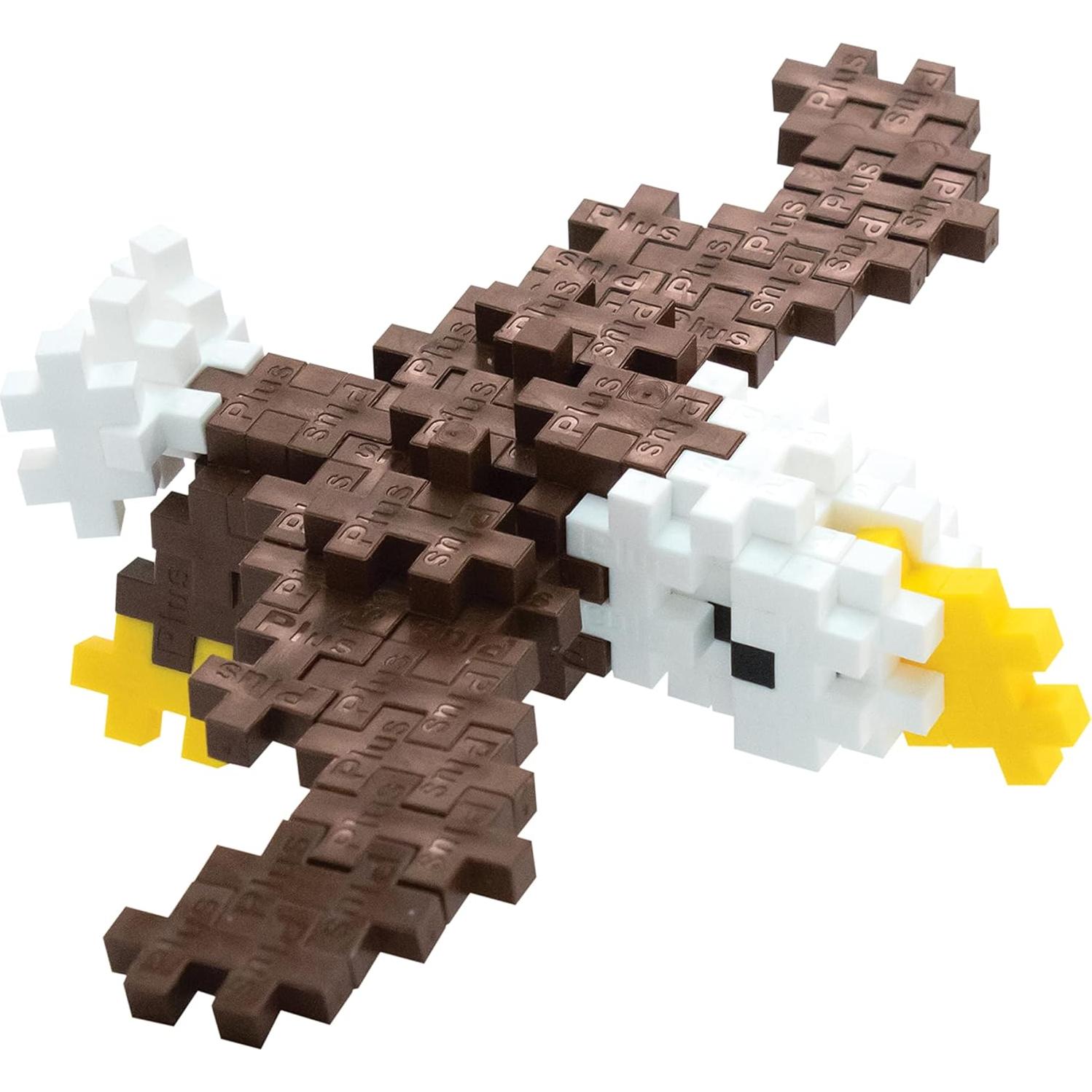 Set de Bloques Plus-Plus 3D - Tubo Creador de Águila, 70 Piezas