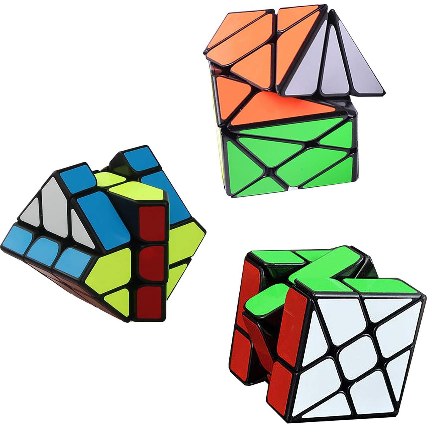 Conjunto de Cubos Rápidos Ahyuan 3x3 - 3 Piezas para Niños y Adultos