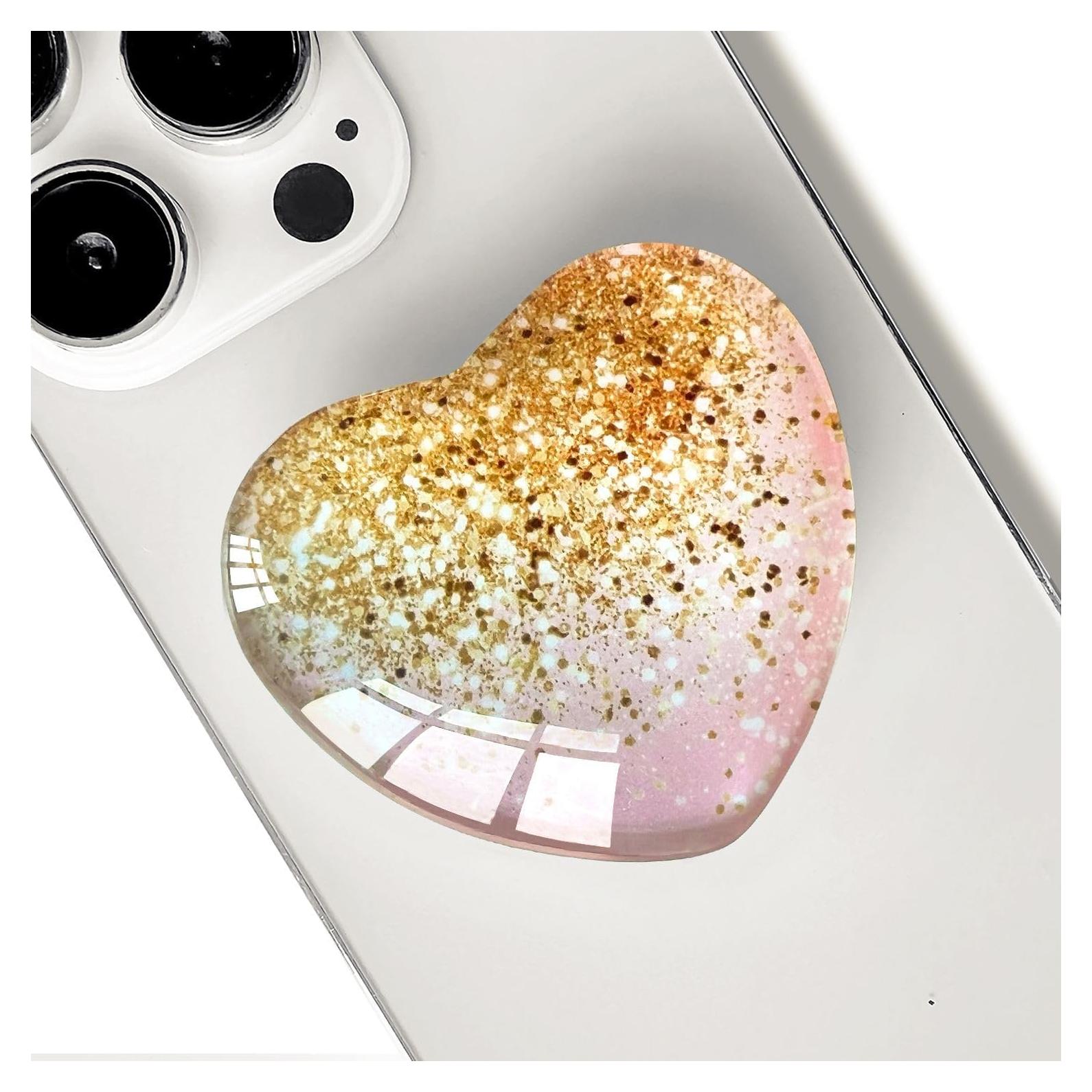 Soporte colapsable para teléfono móvil Ksadiye Rosa Dorado