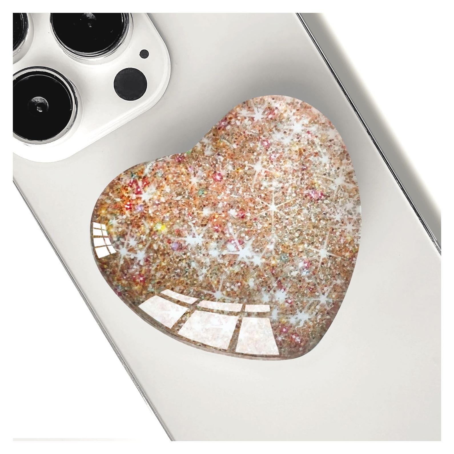 Soporte colapsable para teléfono móvil Ksadiye Oro Rosa