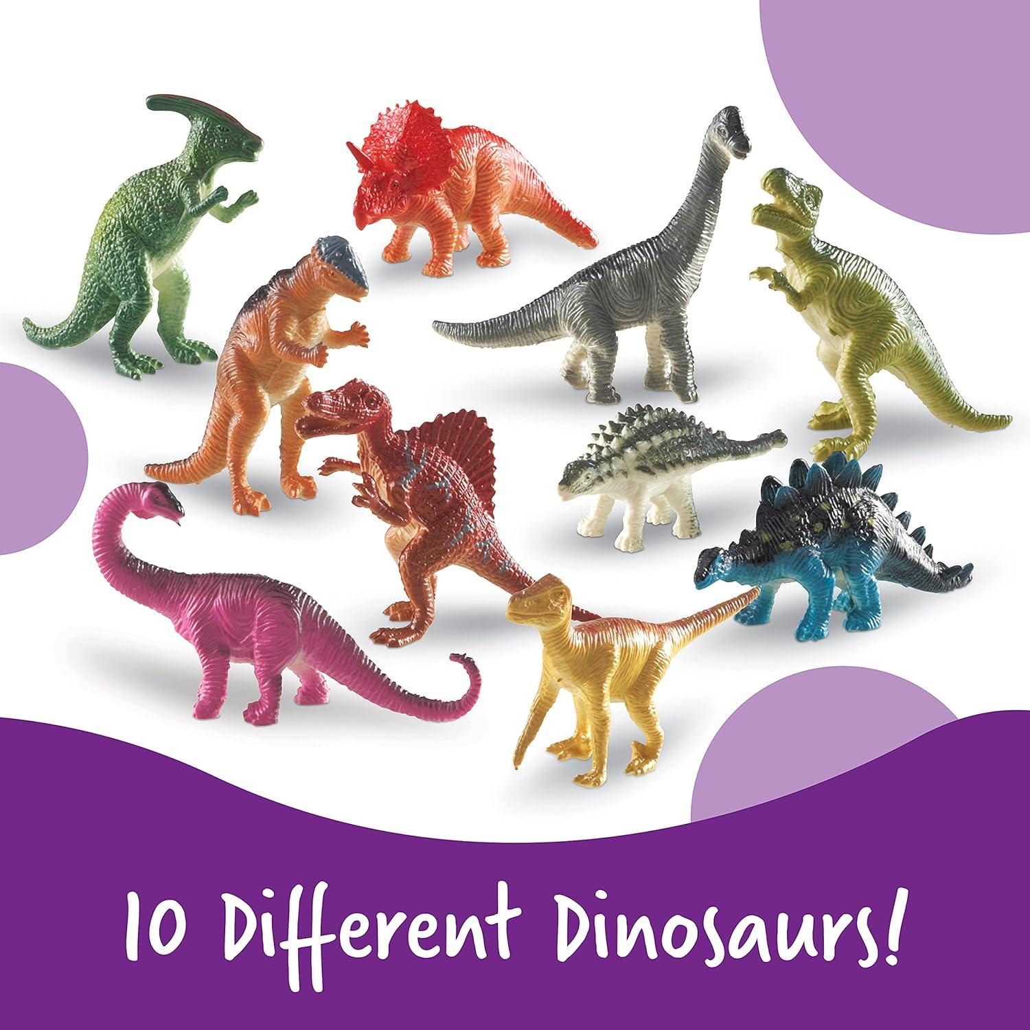 Contadores de Dinosaurios Learning Resources, Set 60 Piezas