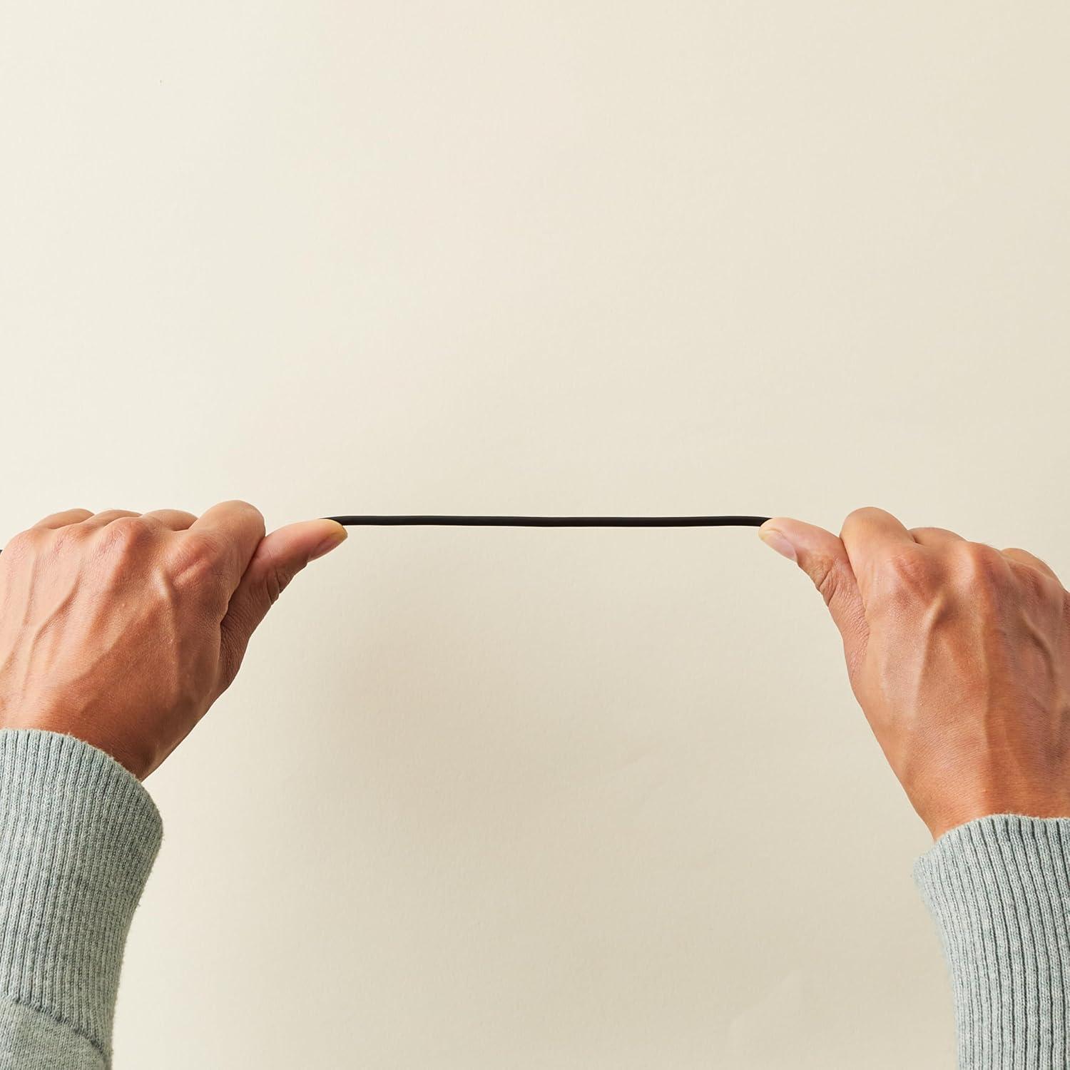 Paquete de 2 Cables USB-A a Lightning Amazon Basics 0.91m Negro