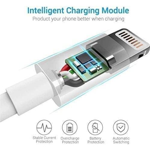 Cable de Carga Lightning Hi-Mobiler 2m MFi para iPhone y iPad