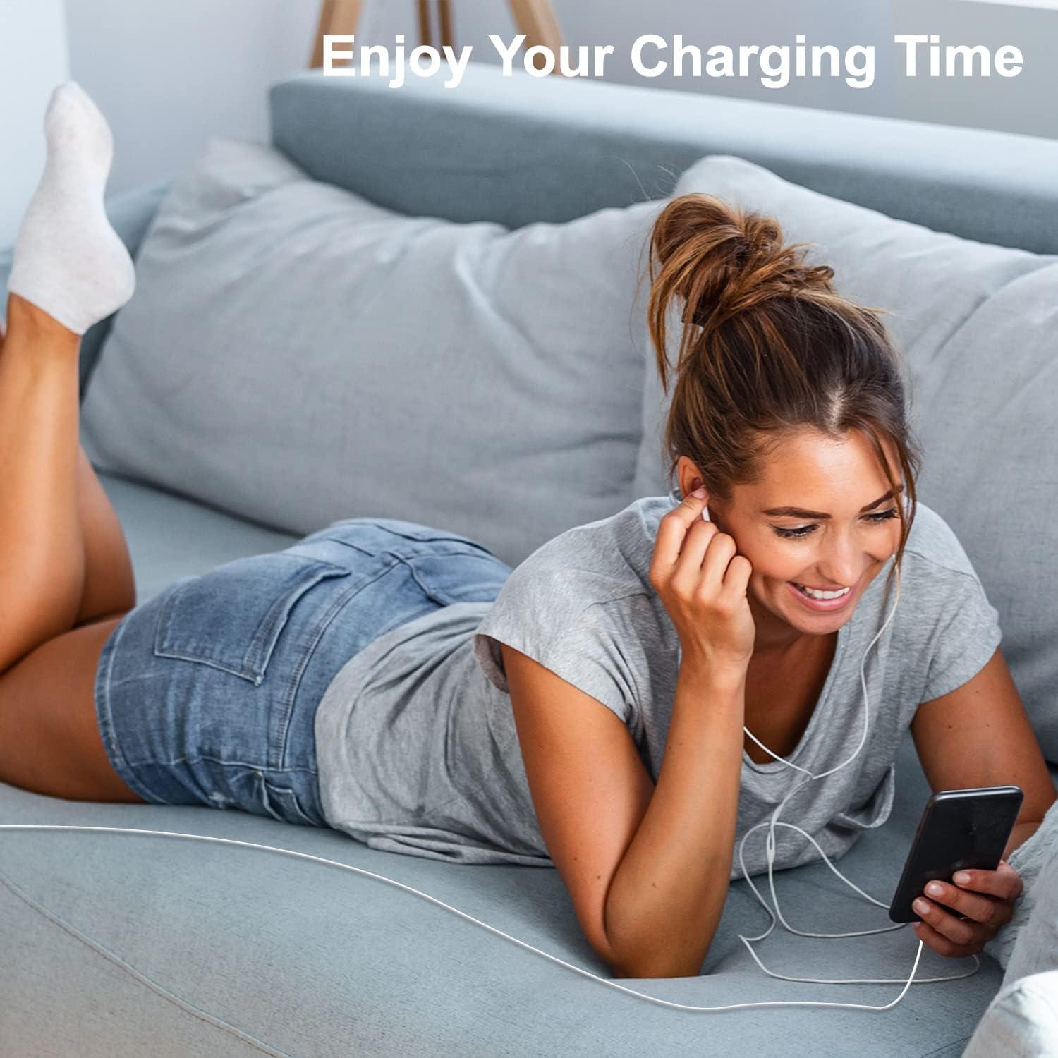 Cable de Carga USB A a Lightning Citelect 3m MFi para iPhone