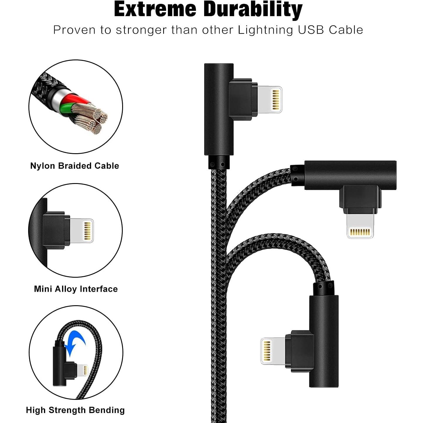 Cable Lightning APFEN 8.53m Cargador Rápido Nylon iPhone