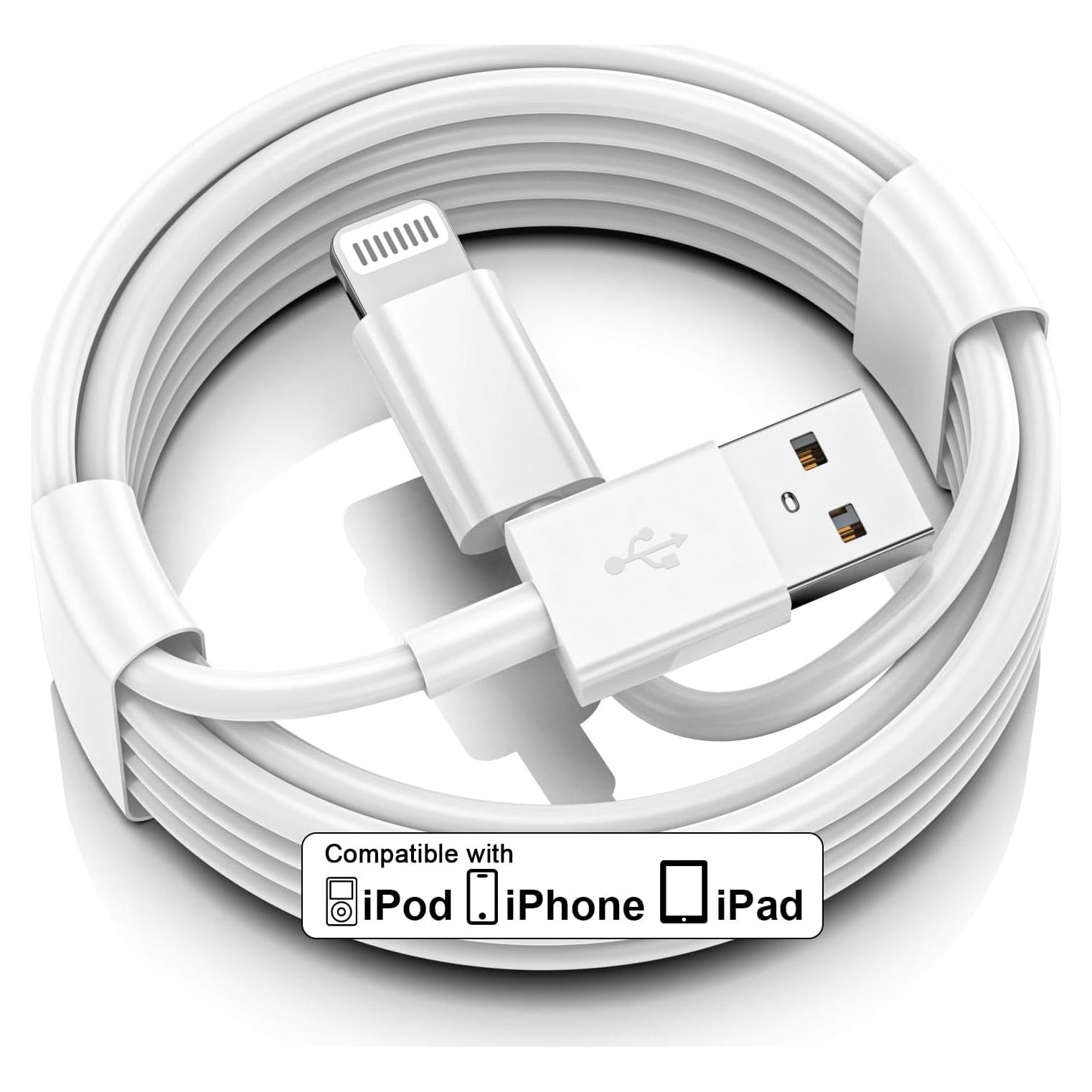 Cable USB A a Lightning FUPYWP 0.91m Carga Rápida iPhone