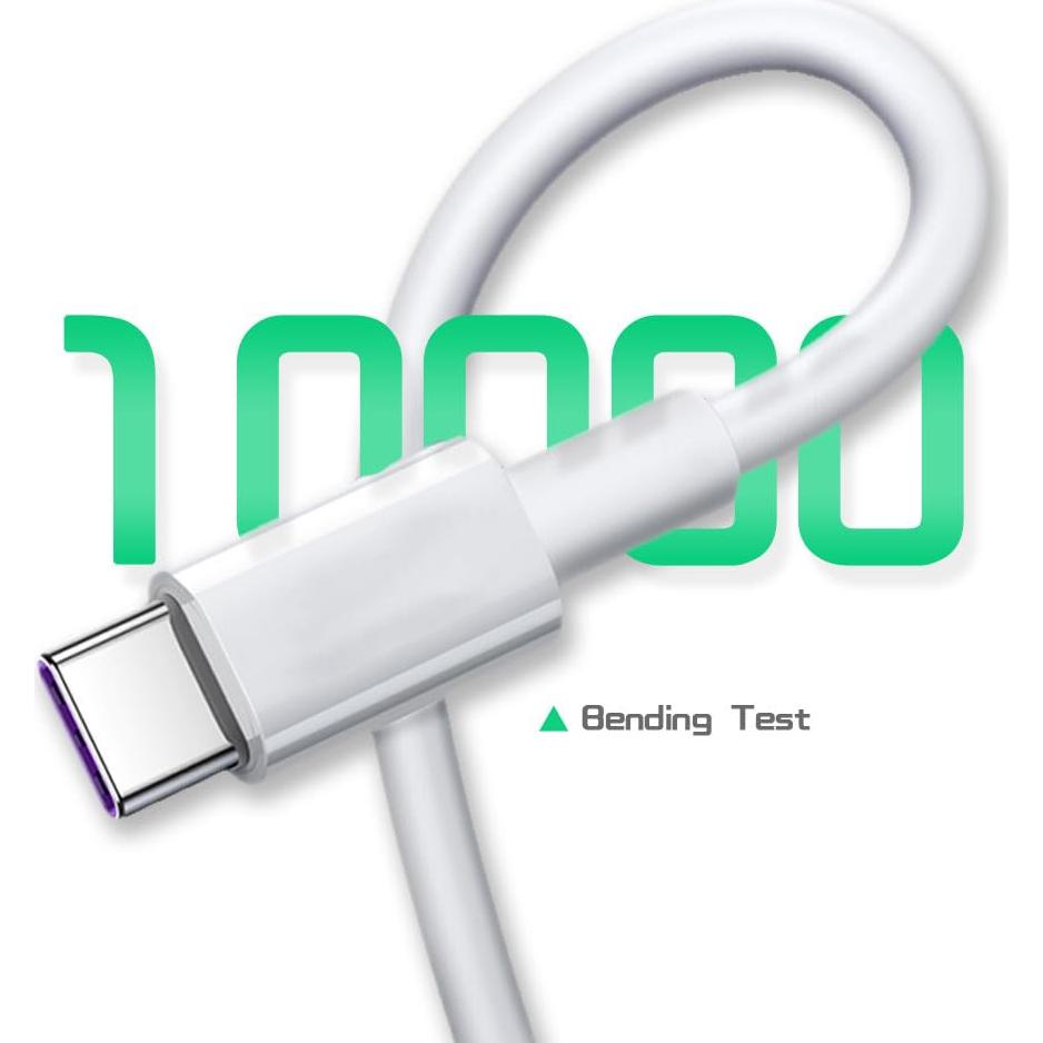 Paquete de 3 Cables USB C 2M HONGPING para iPad y Samsung