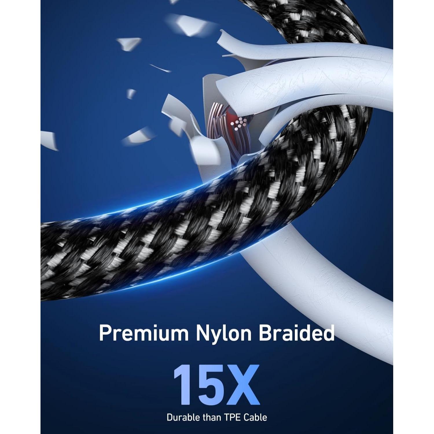 Cable USB C a Lightning Dasku 1.83m Cargador Rápido MFi