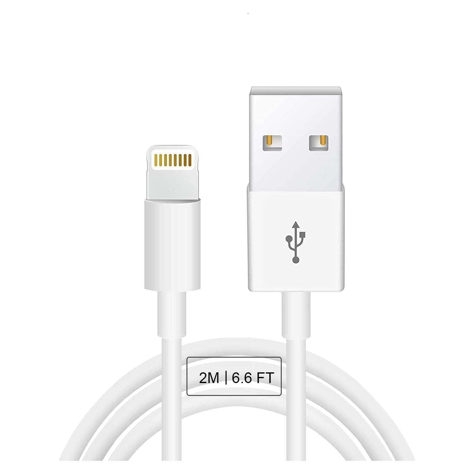 Cable Lightning a USB Mokories 2M MFi para iPhone y iPad