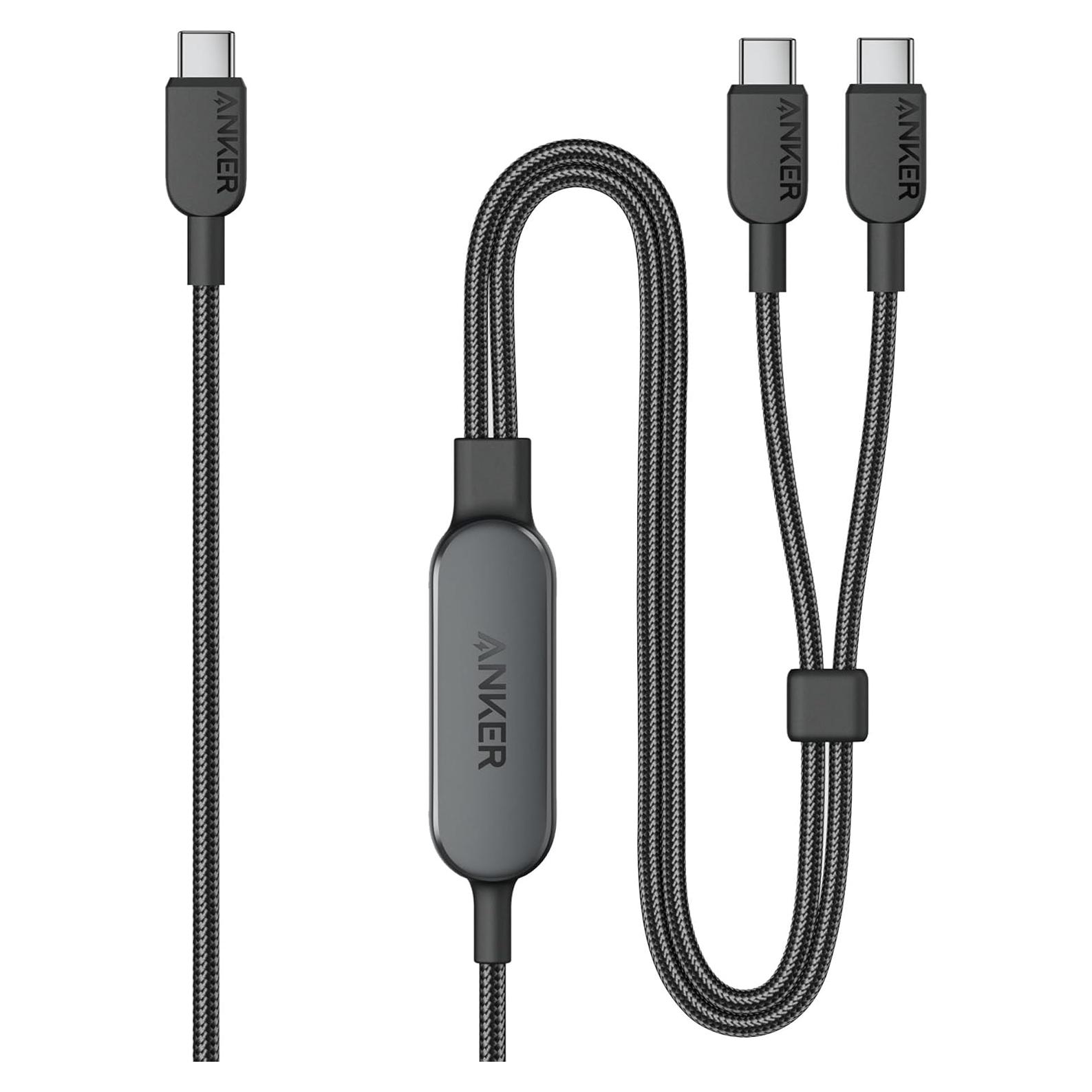 Cable USB-C a USB-C Anker 1.22m 140W Carga Rápida Negro