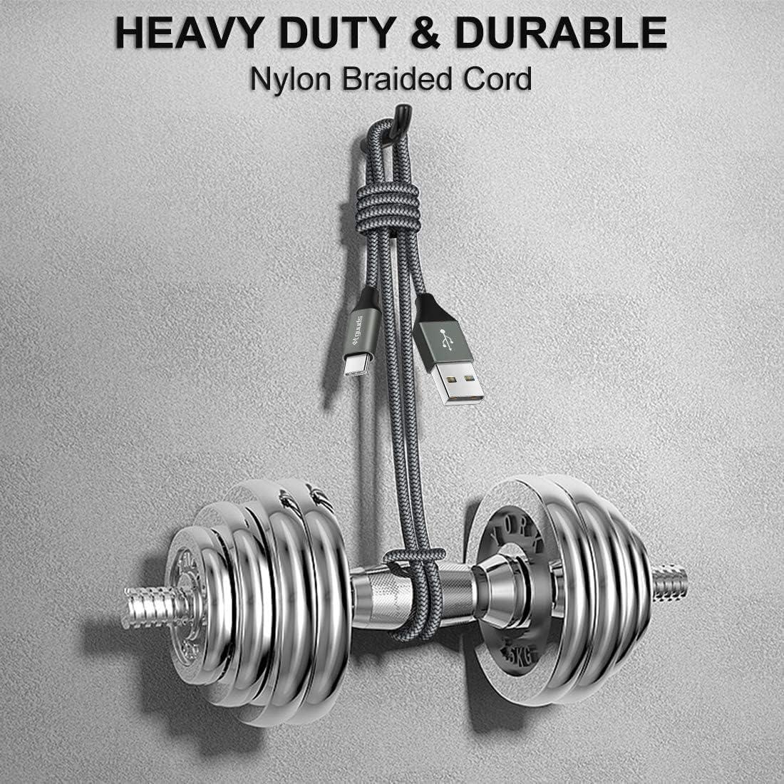 Cable USB A a USB C etguuds 1.2m 3A carga rápida - 2 unidades