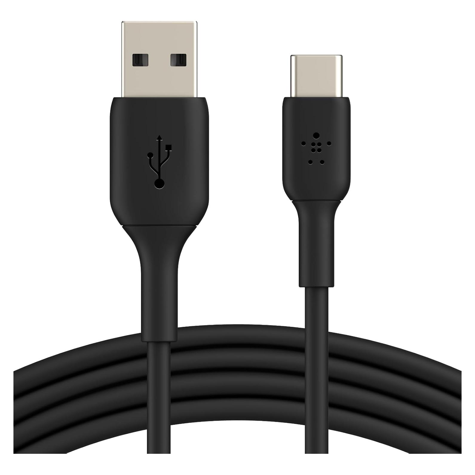 Cable USB-C a USB-A Belkin 2m Negro - Cargador 15W