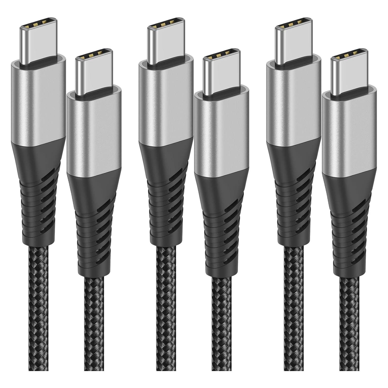 Cable USB C a USB C 3 Pies Umefly 60W Carga Rápida