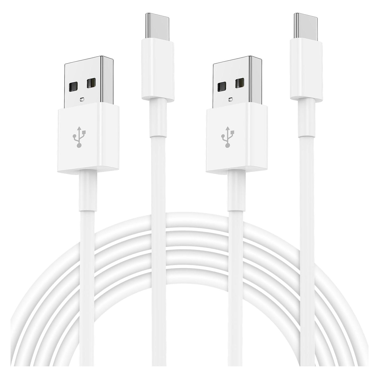 Cable de Carga Rápida USB A a C Cionum 1.83m - Paquete de 2
