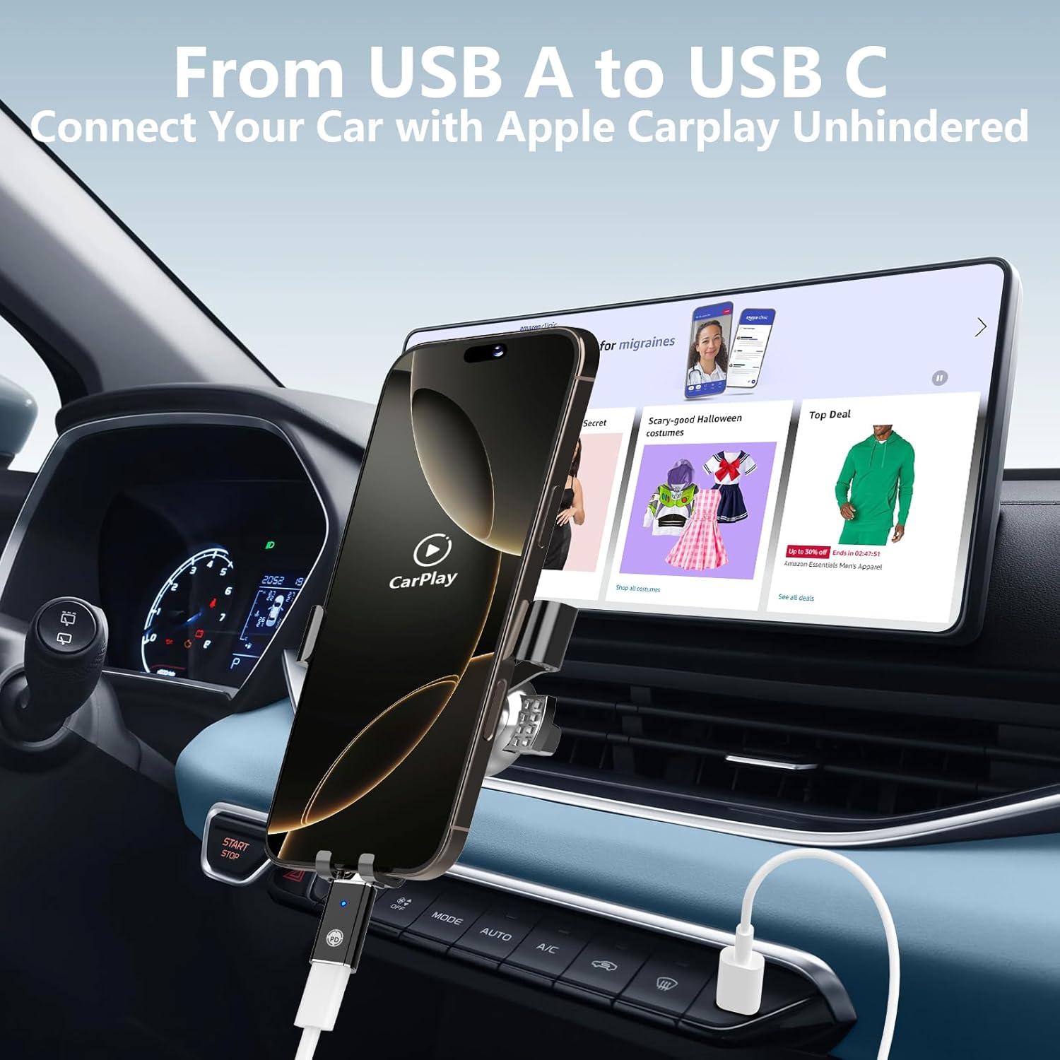 Adaptador Lightning a USB-C Stuffcool 35W Carga Rápida