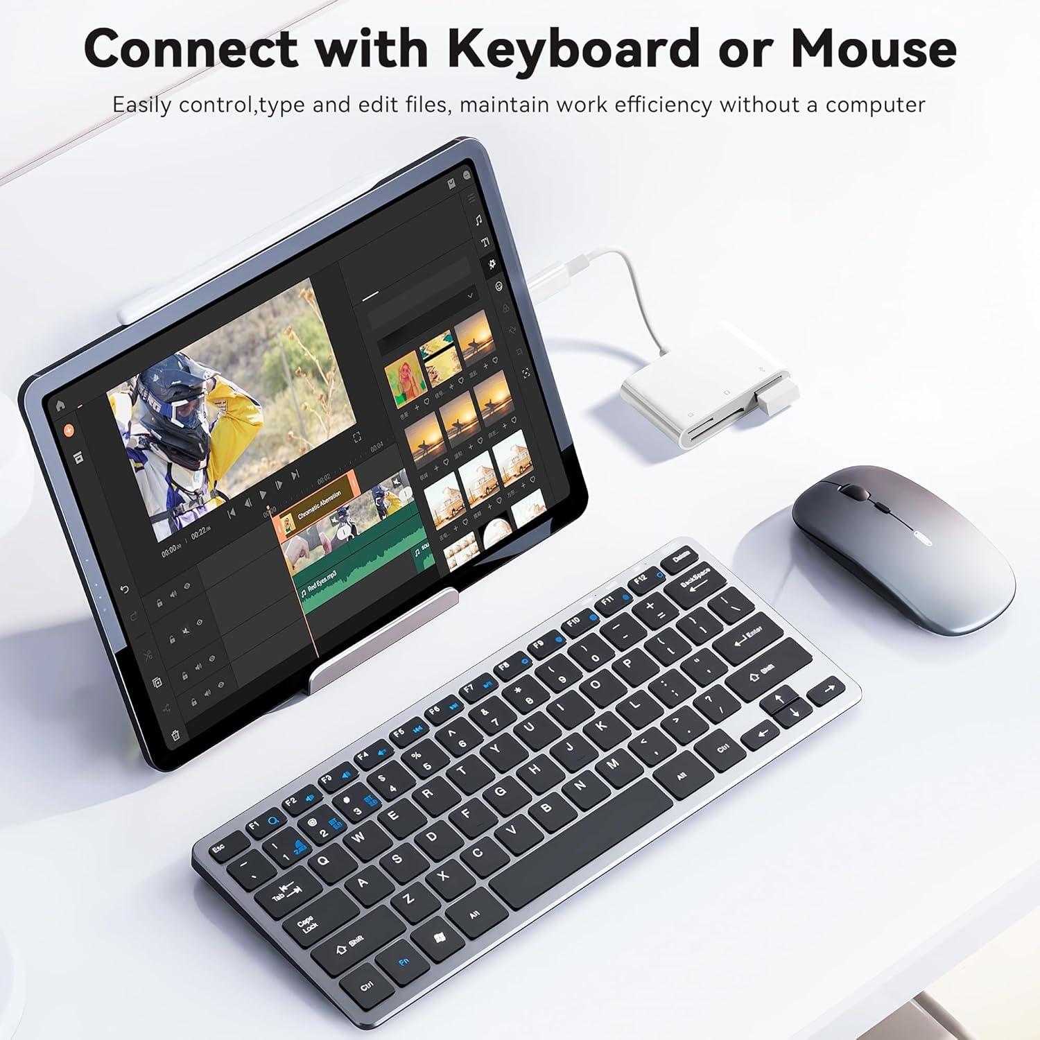 Lector de Tarjetas SD y Micro SD SUNTRSI para iPhone/iPad