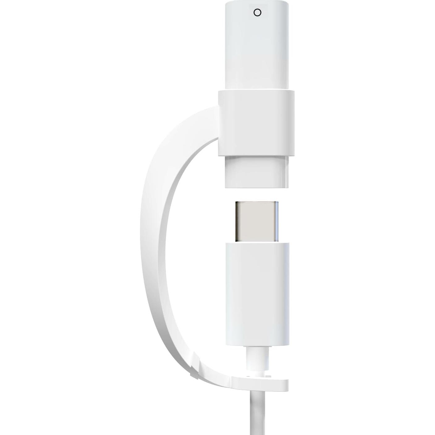 Adaptador de Carga TechMatte USB-C a Lightning para Apple Pencil 1ra Gen
