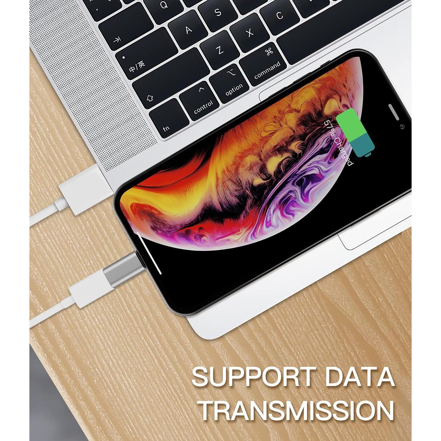 Adaptador Micro USB a Lightning 3 Pack HOYULLI Carga Rápida