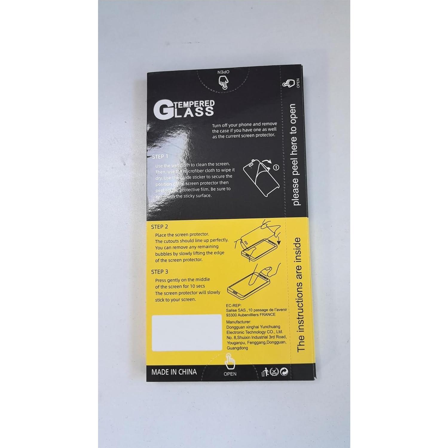 Protector de Pantalla Vidrio Templado NEW'C para iPhone 12/12 Pro 15.5 cm