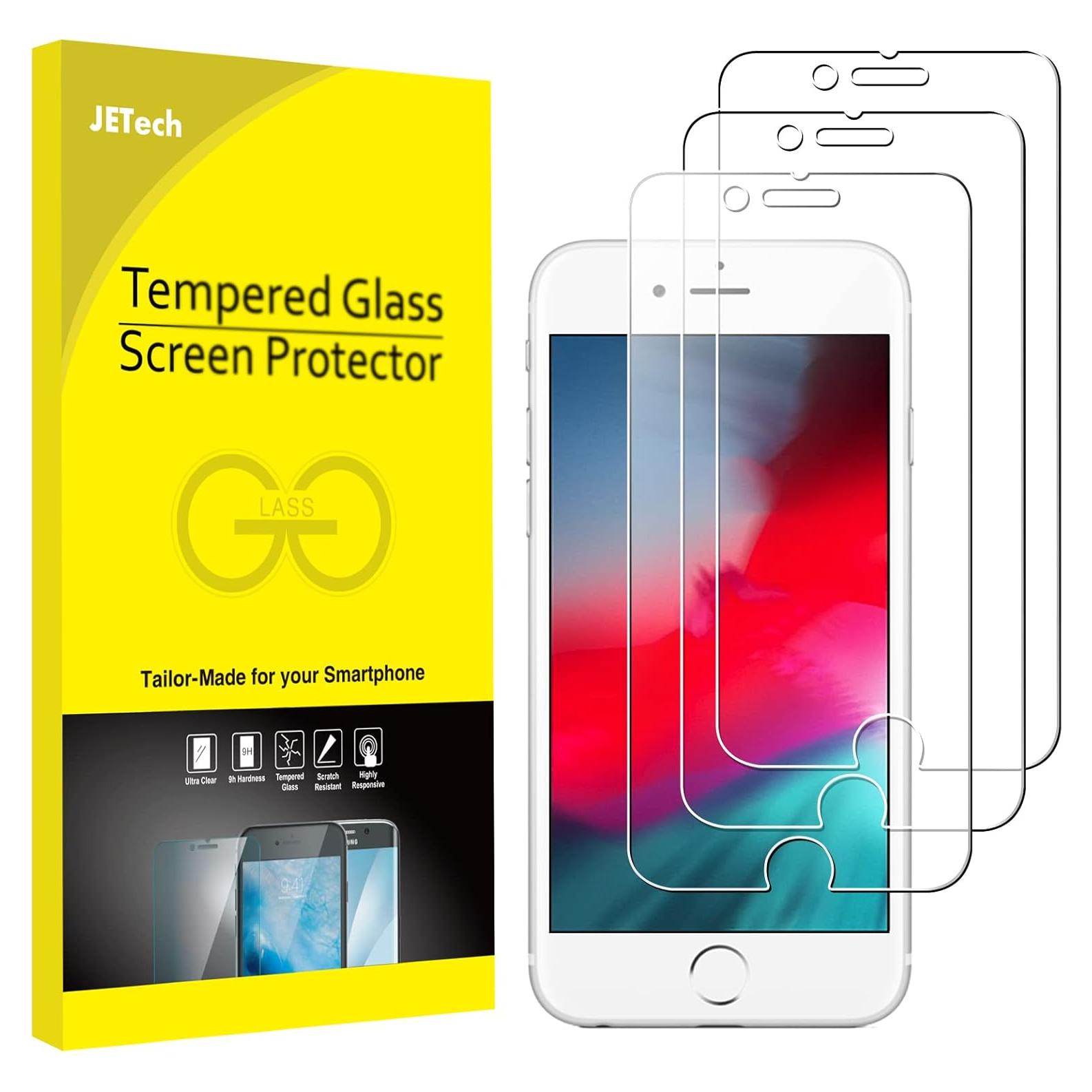 Protector de Pantalla JETech 3-Pack para iPhone 4.7"