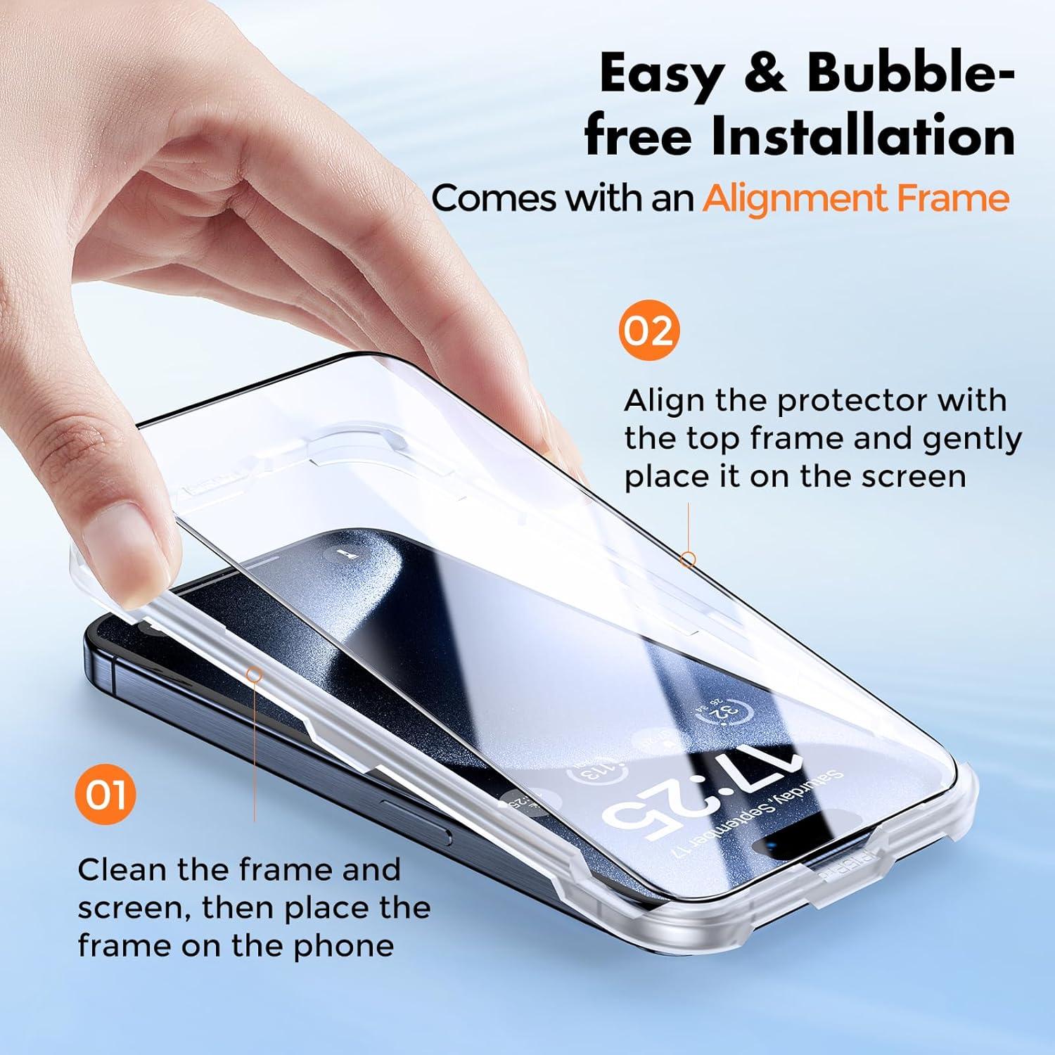 Protector de Pantalla UNBREAKcable para iPhone 15 Pro Max 6.7"