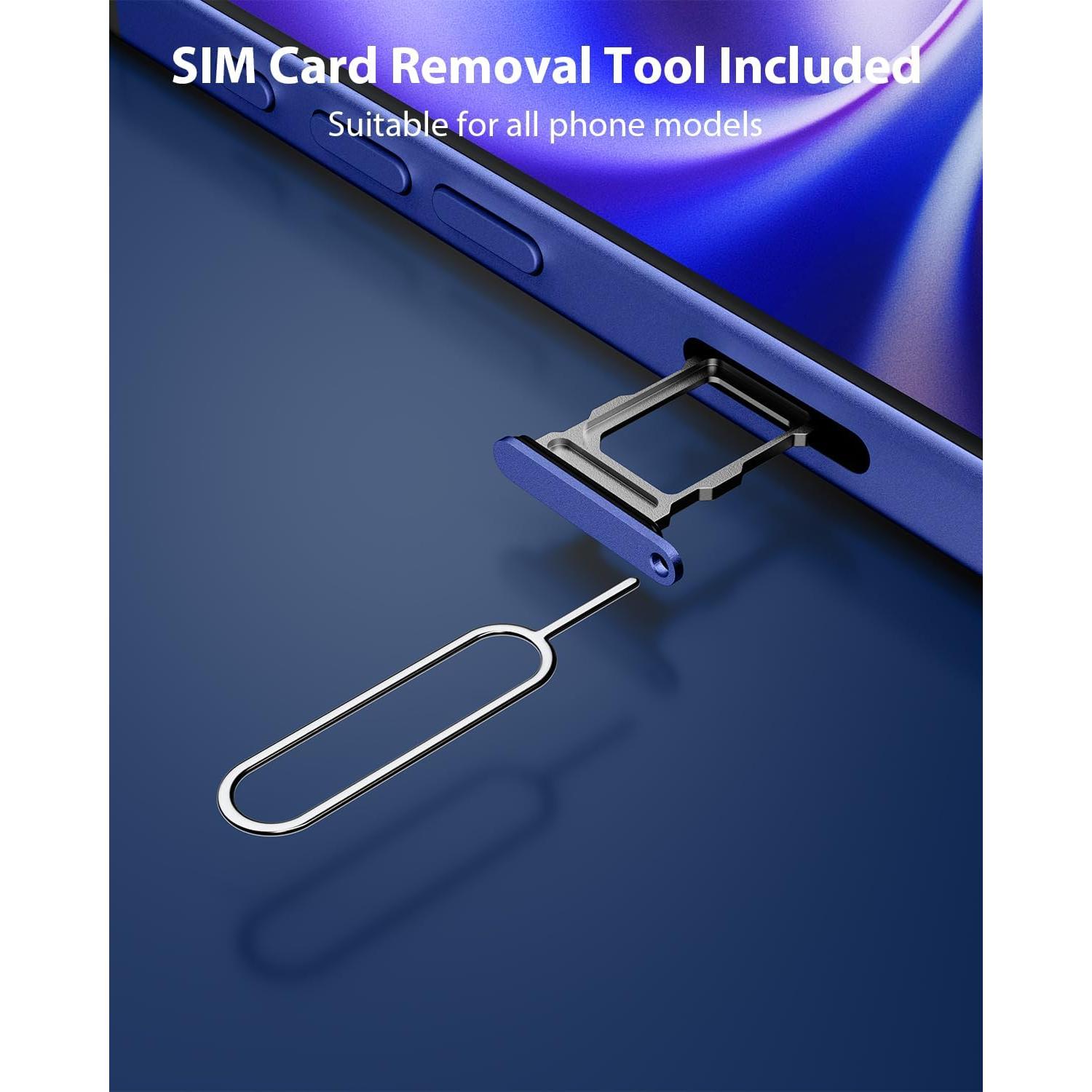 Mkeke Protector de Pantalla Vidrio Templado para iPhone 16/15 6.1"