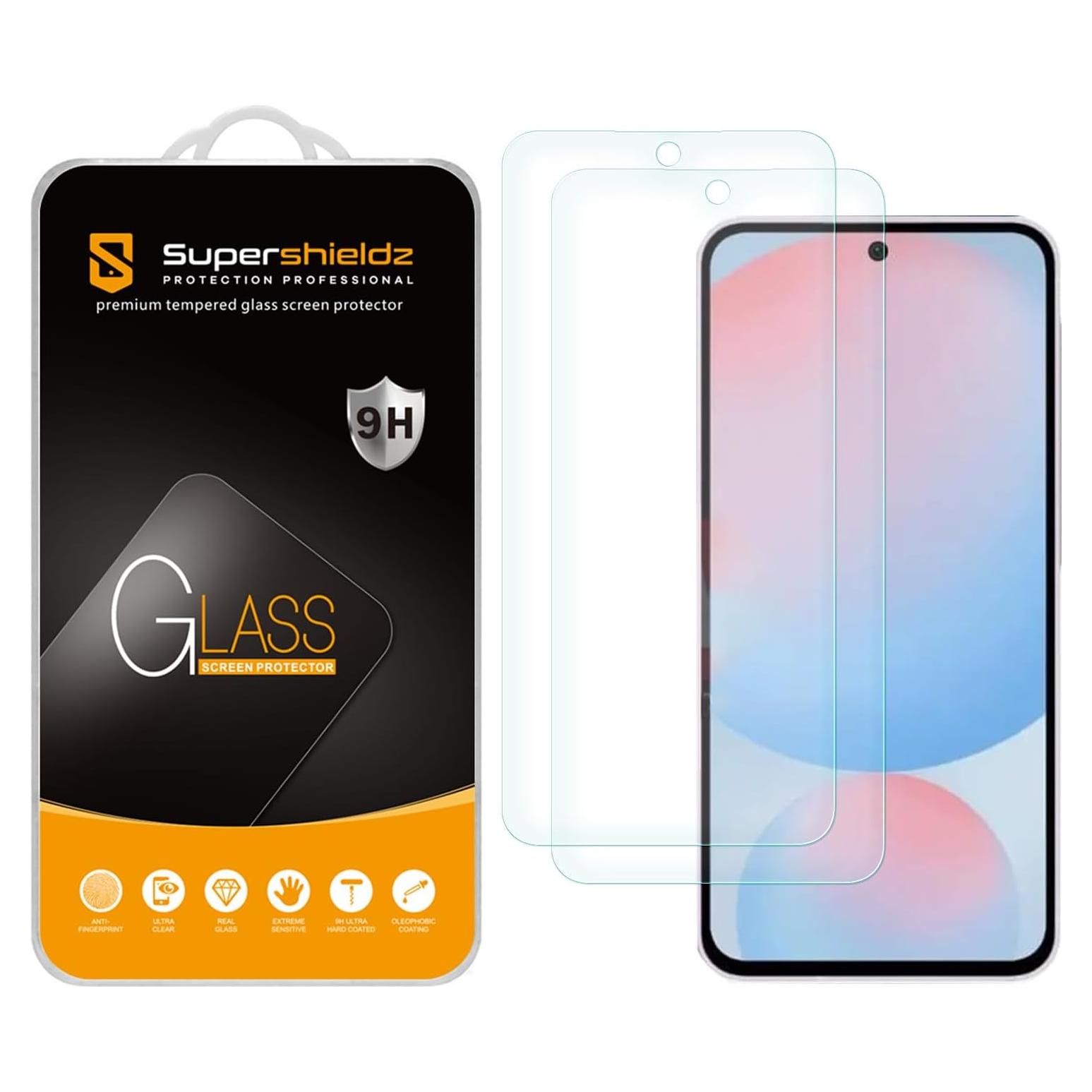Protector de Pantalla Vidrio Templado Supershieldz para Samsung A36 5G