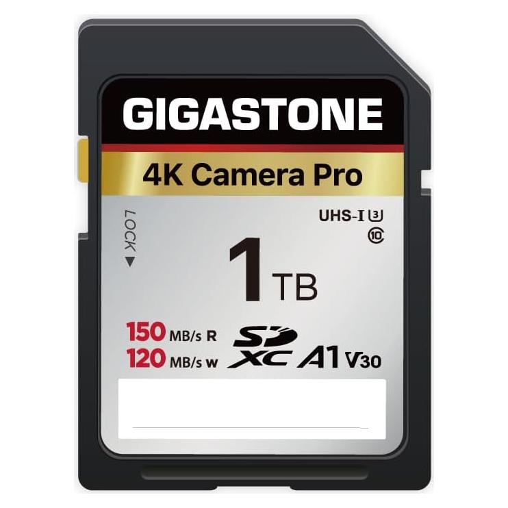 Tarjeta de Memoria SDXC Gigastone 1TB 4K 150MB/s Clase 10