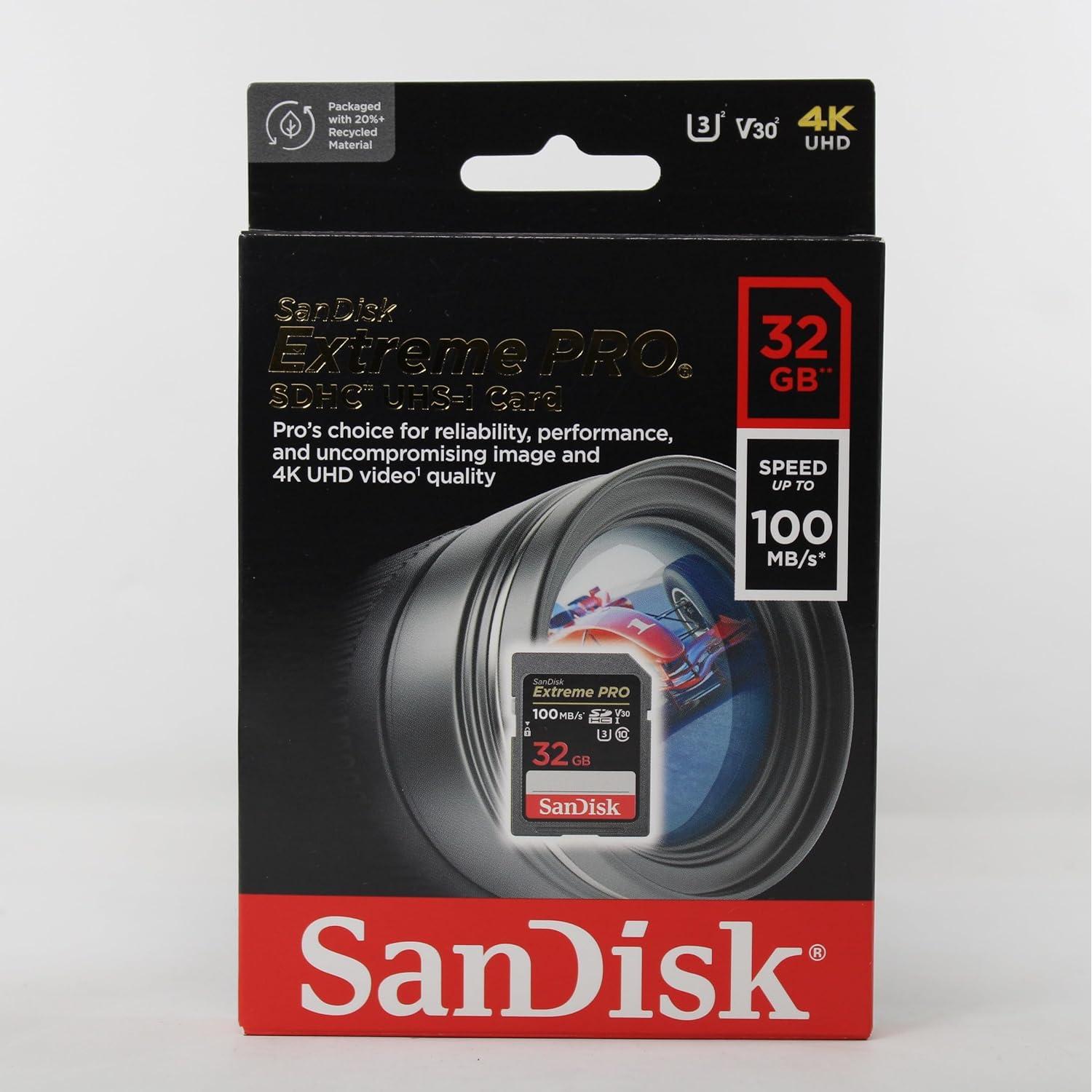 Tarjeta de Memoria SanDisk Extreme Pro 32GB UHS-I