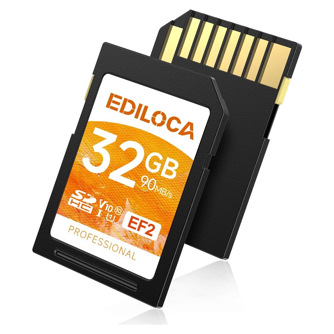 Tarjeta SD UHS-I 32GB PHISON EF2 Velocidad 100MB/s