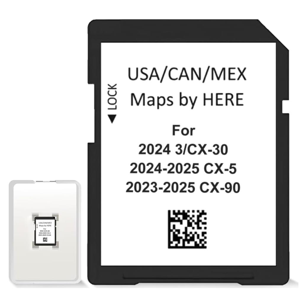 Tarjeta SD Navegación Mejorada 2025 Mazda CX-30/CX-5/CX-90