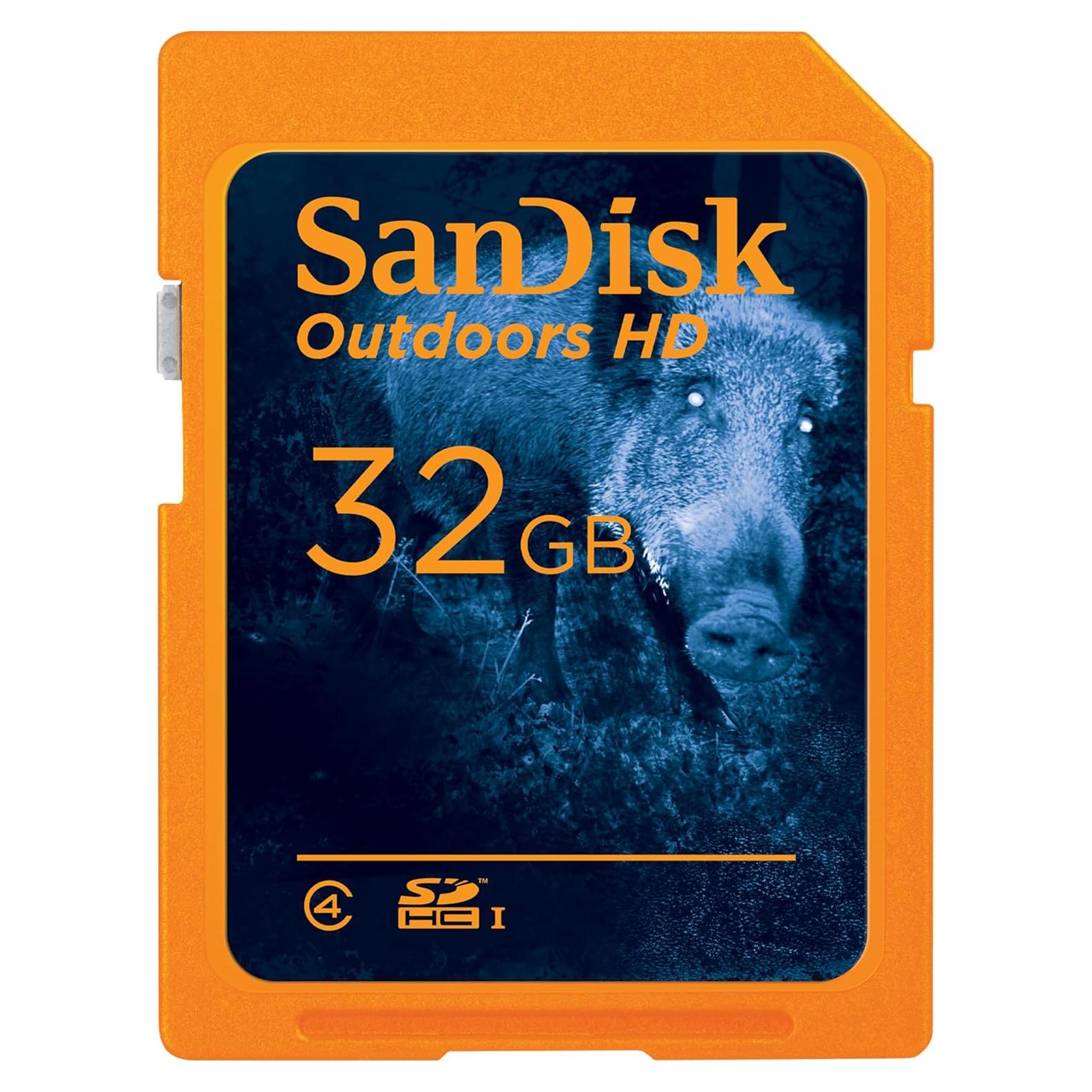 Tarjeta SDHC SanDisk 32GB 4-Pack para Cámara de Sendero