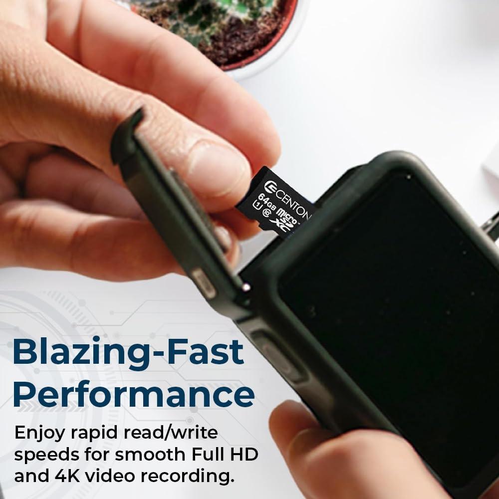 Tarjeta Micro SD Centon 16GB Alta Velocidad para Dispositivos