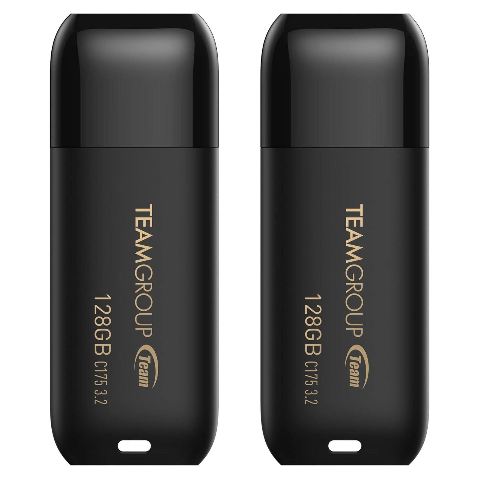 TEAMGROUP C175 128GB USB 3.2 Gen 1 2-Pack Almacenamiento