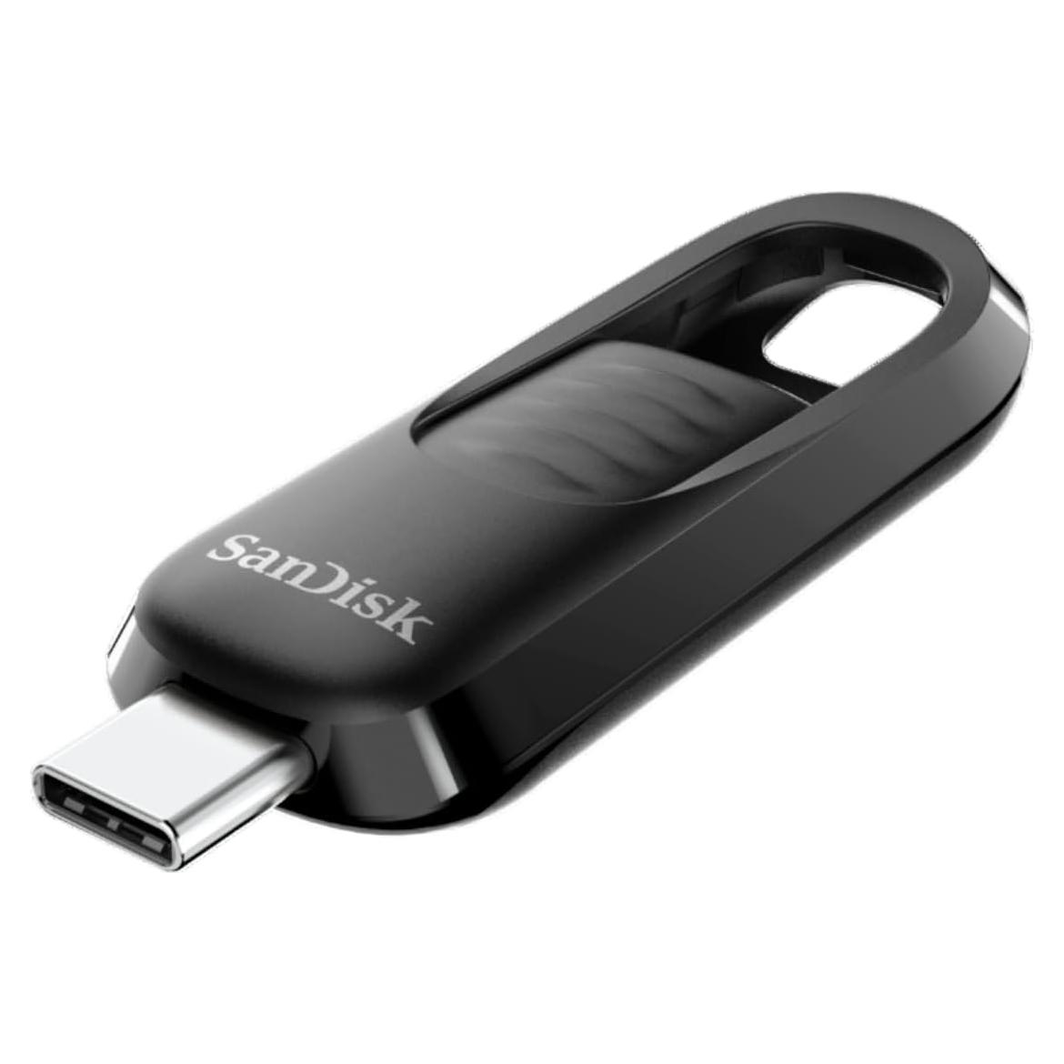 Unidad Flash SanDisk 256GB Ultra Slider USB Tipo-C 400MB/s