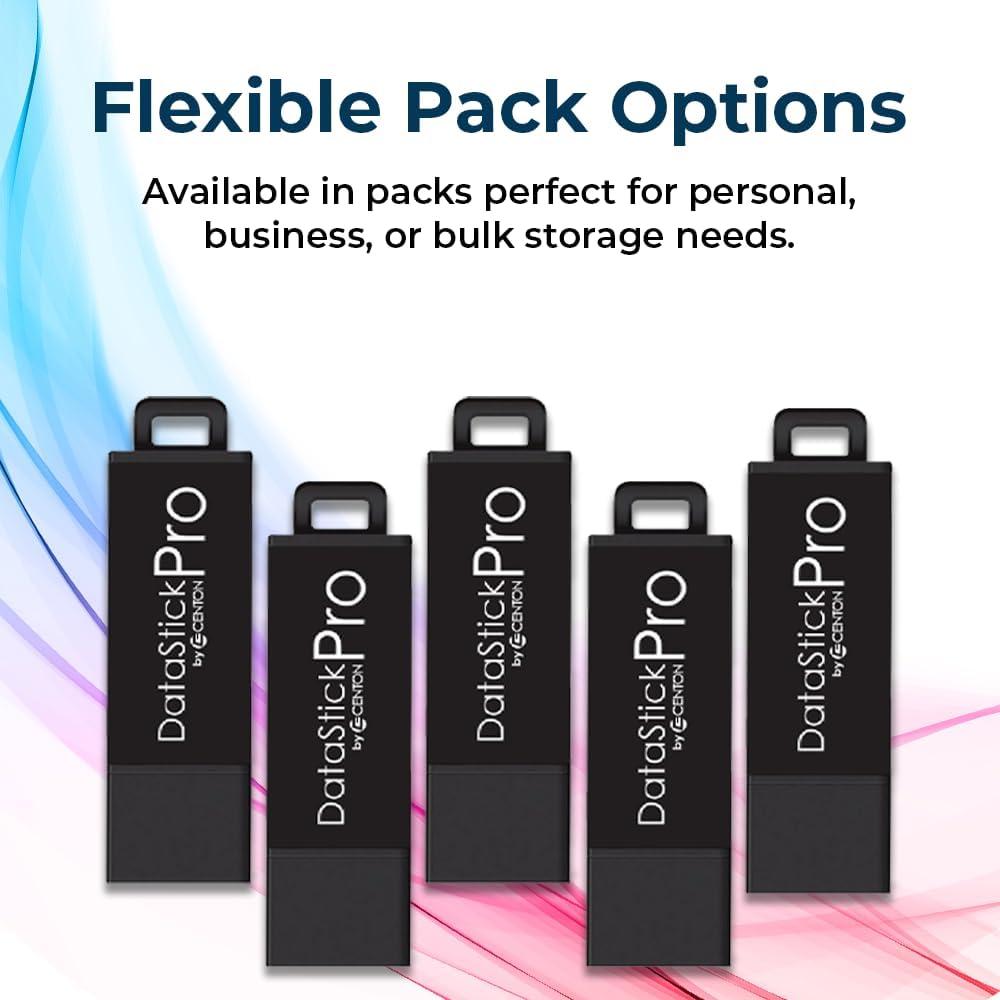 Centon DataStick Pro USB 3.2 Gen1 32 GB - Paquete de 10 Unidades