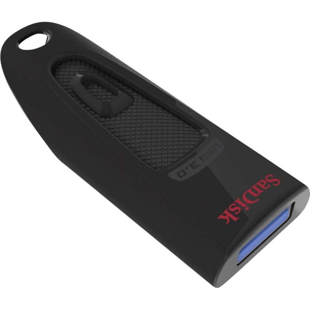 Unidad Flash SanDisk Ultra 64 GB USB 3.0 80 MB/s Negro