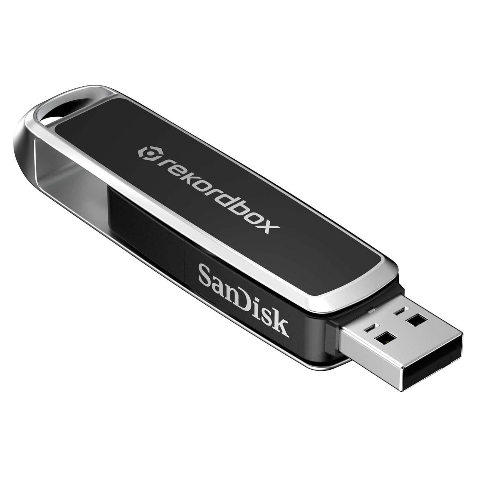 SanDisk DJ Flash Drive 512GB USB-C y USB-A 1000MB/s