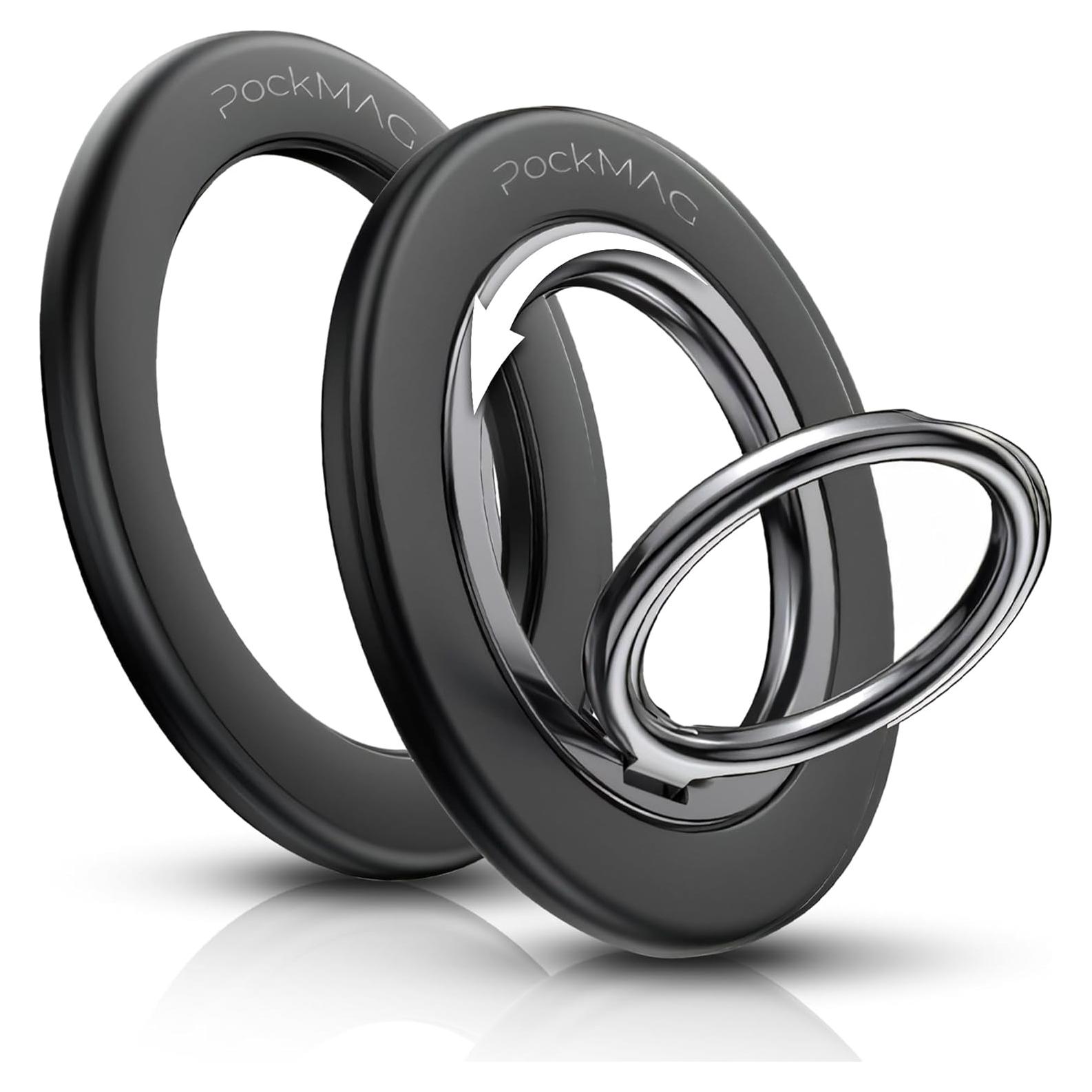Soporte Magnético para Teléfono PockMAG Negro Brumoso 360°