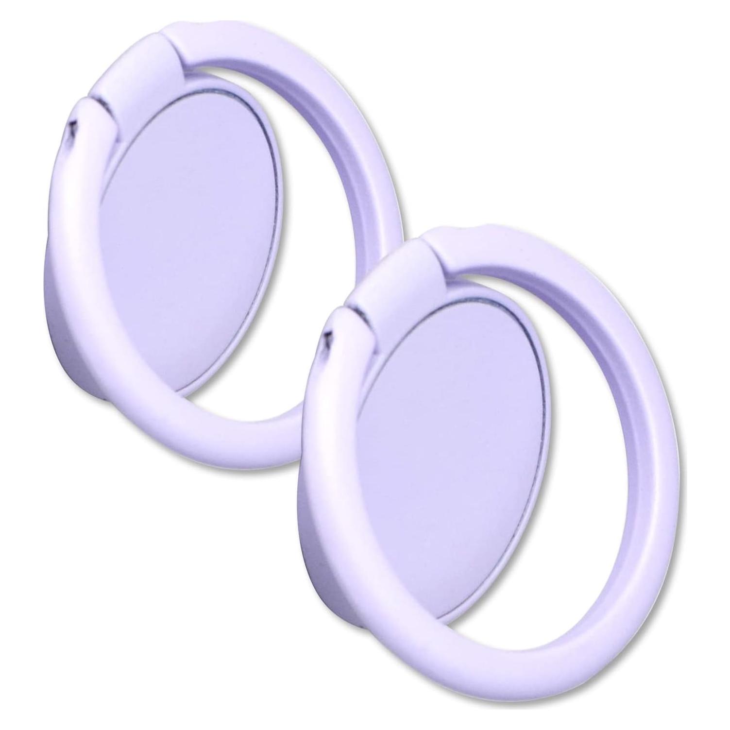 Soporte de Anillo para Teléfono Celular Wansurs 2 Pack Púrpura