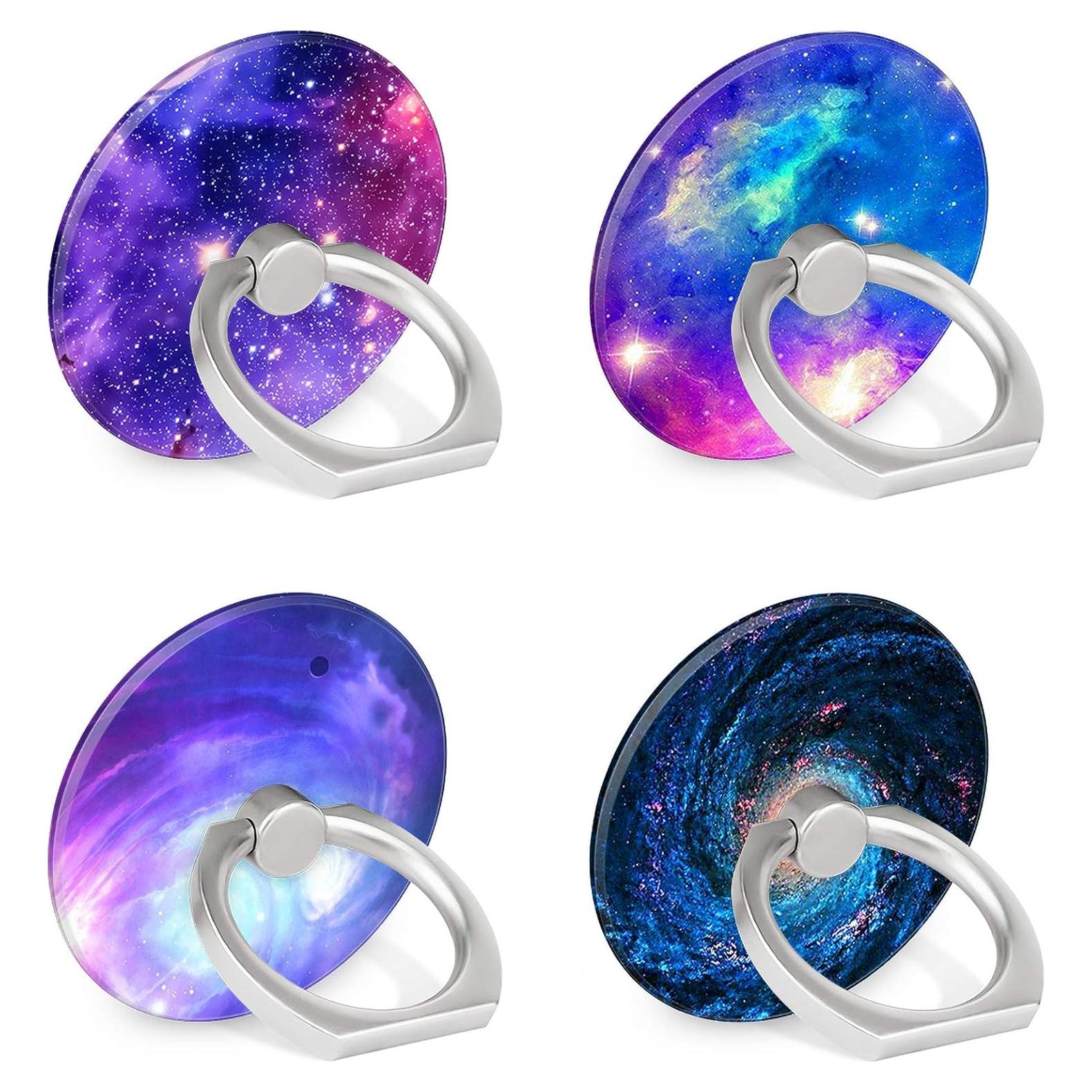 Soporte de Anillo para Teléfono Houmee 4 Piezas Nebulosa