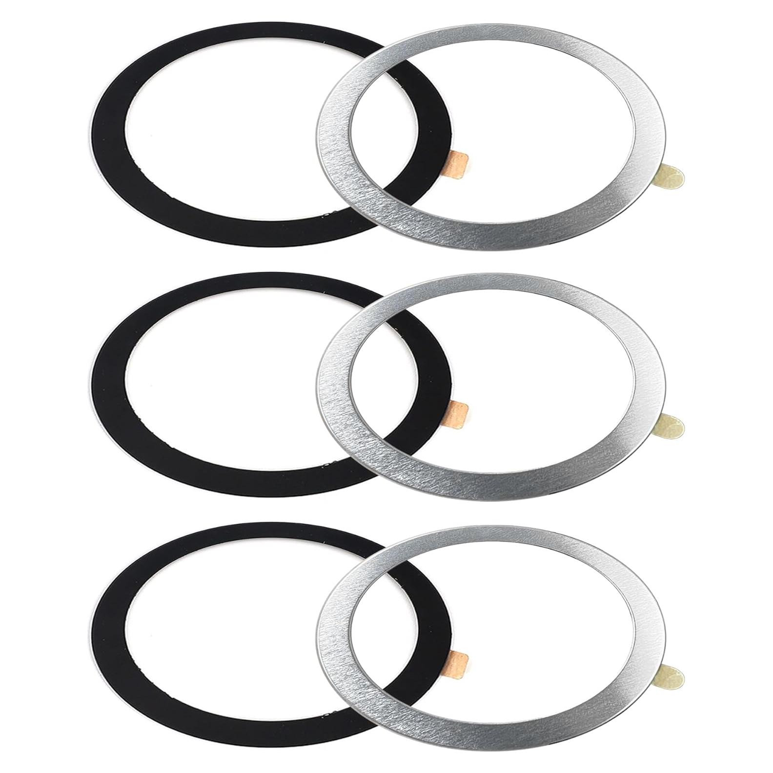 TENOC Anillo Metálico Adhesivo Universal para Cargador Magnético