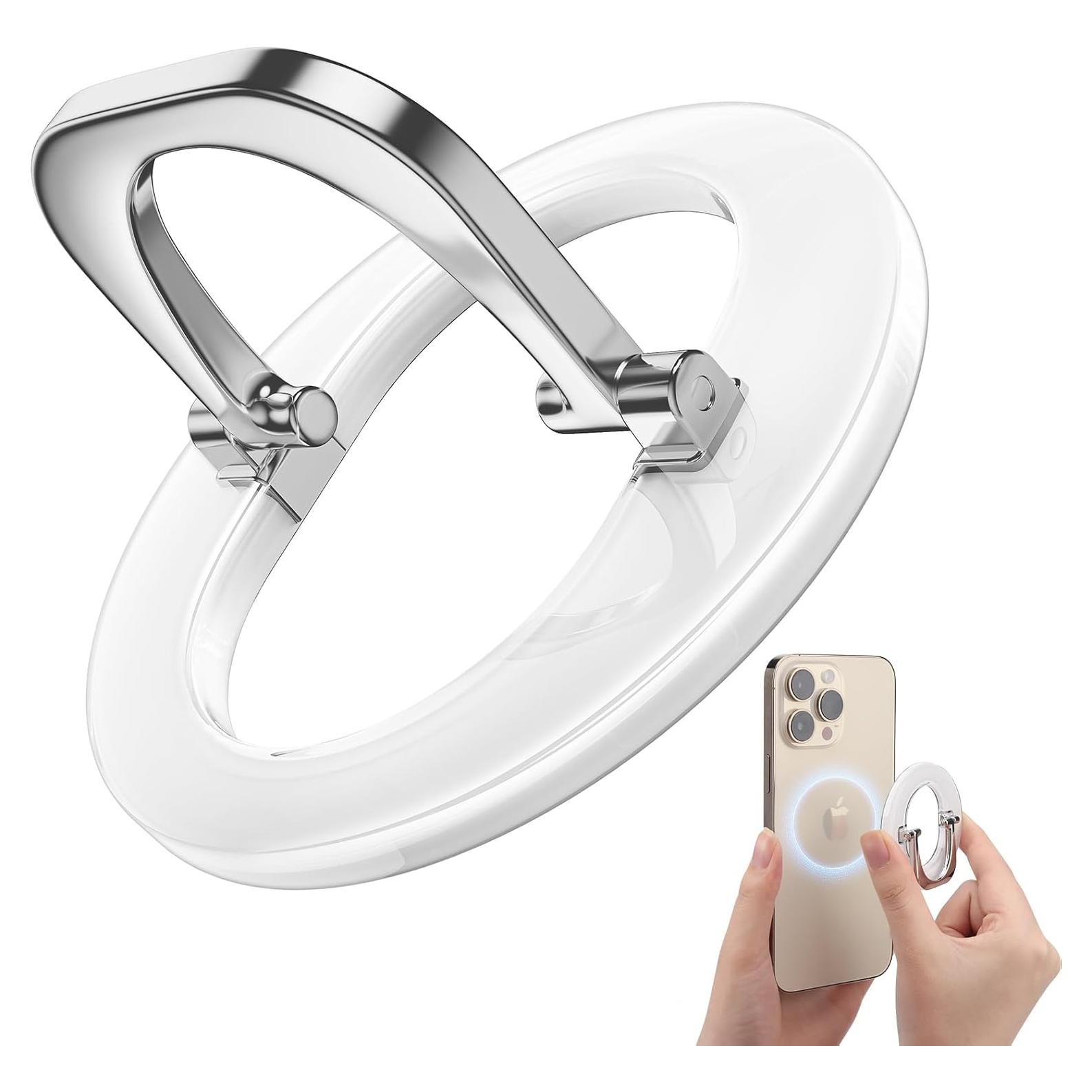 Agarre Magnético para Teléfono MagSafe SUPERONE 2025 Blanco
